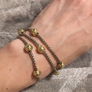 Gold/silver tone bracelet